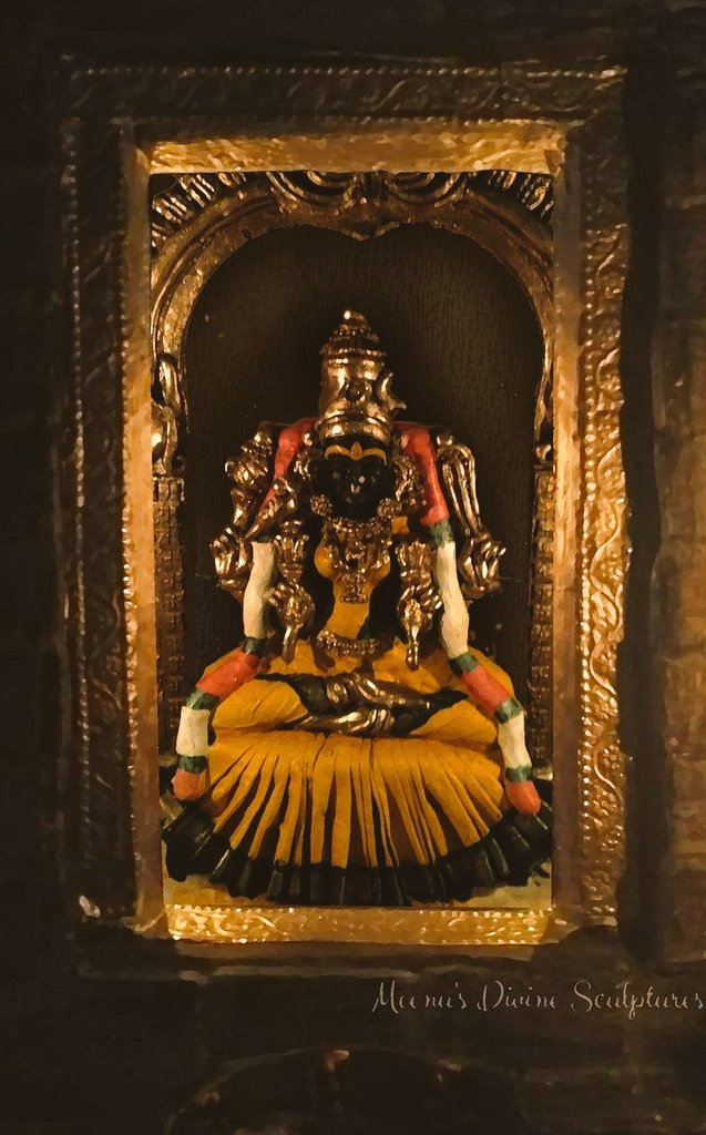 Sri Chakra Bindu Rupini Sri Rajarajeshwari Sri Devi Sri Vidya Sri Maha Tripura Sundari , Sri Shodashi Sri Kamakshi Sri Lalitambika.. Kamakshi Amman Mandir..