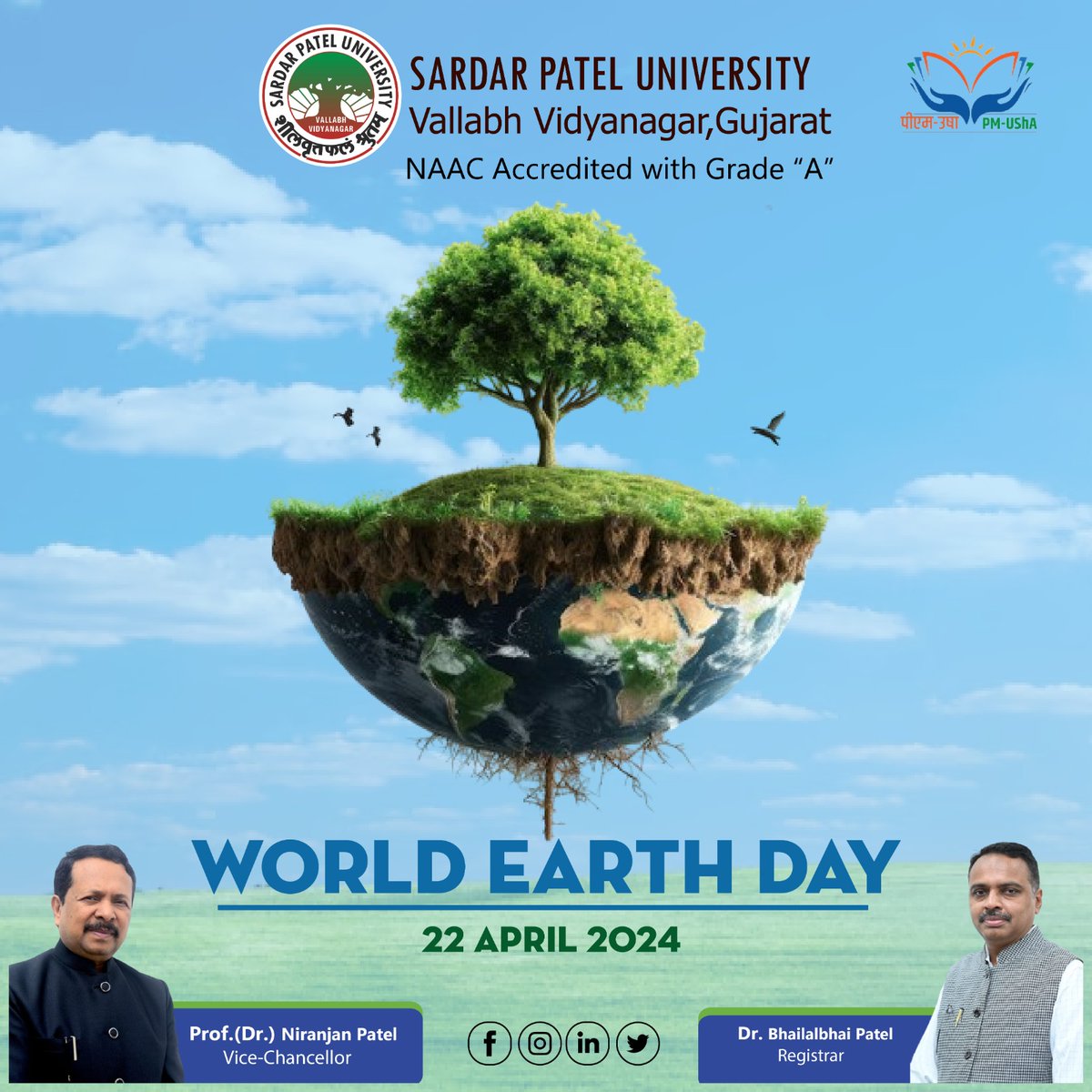 The theme for World Earth Day 2024 is Planet vs Plastics. The theme aims to bring attention to the serious issue of plastic pollution and how it harms nature. Let's make a plastic free future for our planet as well as for future generations. #WorldEarthDay #SPU #SPUinfo #SPU2024