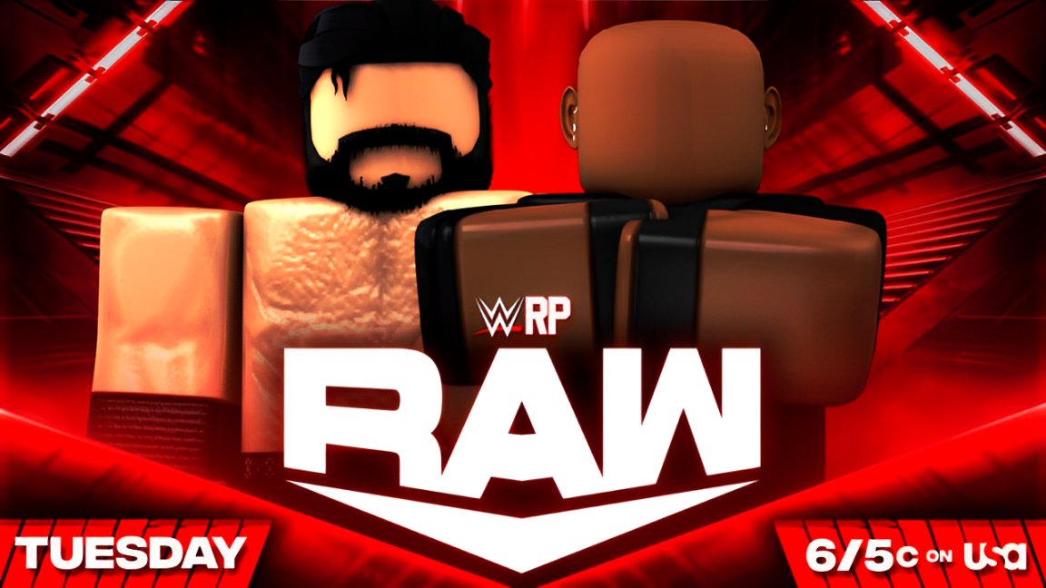WWERPMedia's tweet photo. Tuesday on #WWERPRaw :
π#TreUso vs. @AnikenW in a Steel Cage
π#WWERP's major surprise signee will be in town
π₯#TreyLashley vs. #IsaacMcintyre
6/5c on @YouTube https://t.co/K9iigN40Gp