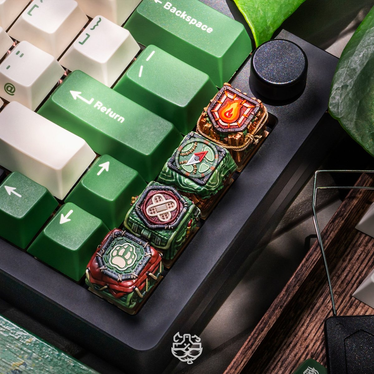 dwarf_factory's tweet photo. ⚔️ Your ultimate keyset upgrade has arrived! ✨
Underworld's glow or Camper Badge's trek, which clacky path will your fingers select?
💥Snag yours in the Group Buy – open now until May 5th (ICT)!
🔥Time to level up your clack game! ️
#keycap #dwarffactory #ArtisanNovelty https://t.co/QBhBhu6QG0