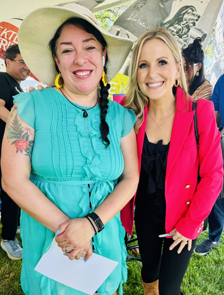 Great to see you @LaurenLyster @latimesfob ☺️