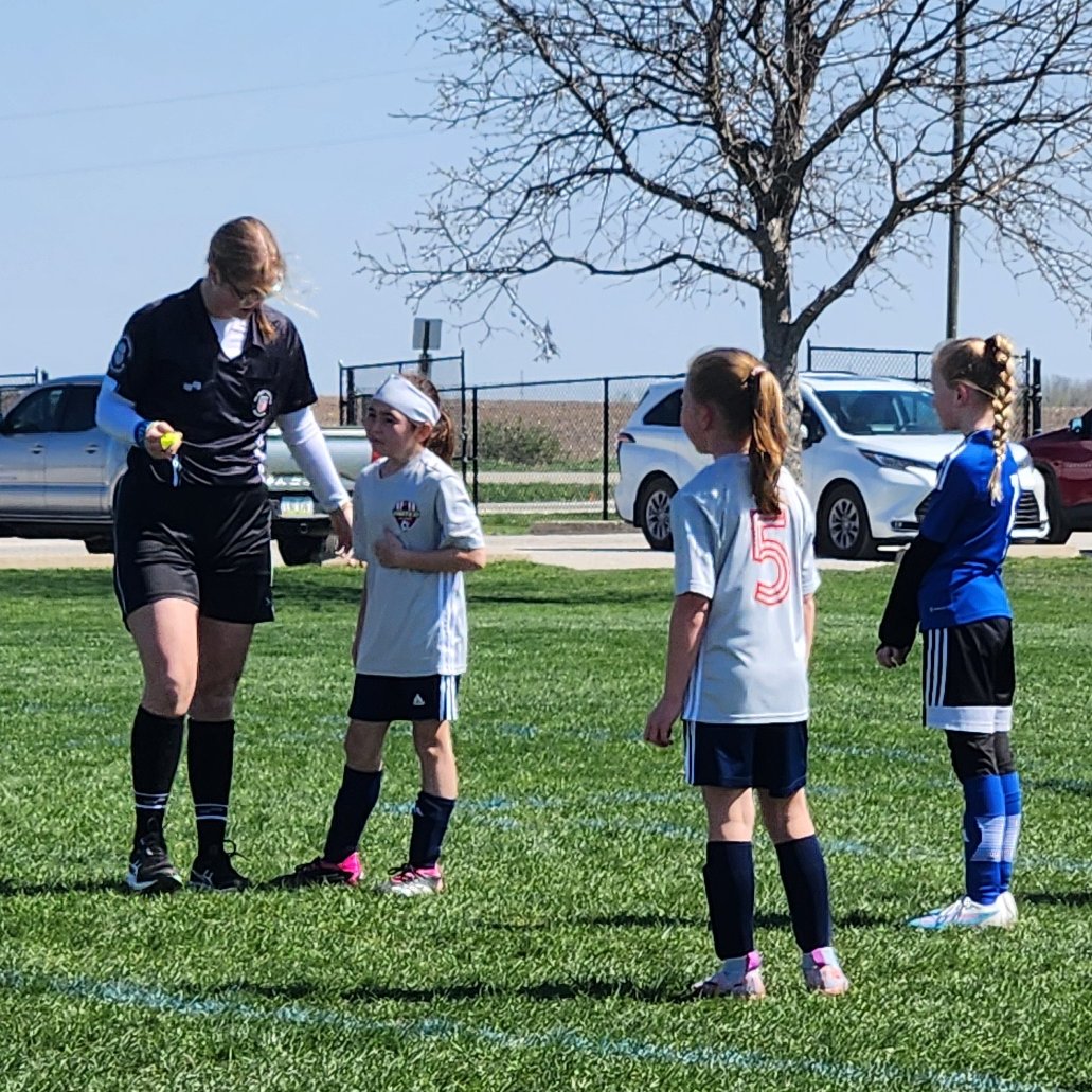 At the first whistle of the day 62% of our matches were led by females.

Growing up rarely did Anna see or work with female officials. So proud of the culture being built and that these young athletes can see women coaching and officiating.

#SheCanRef