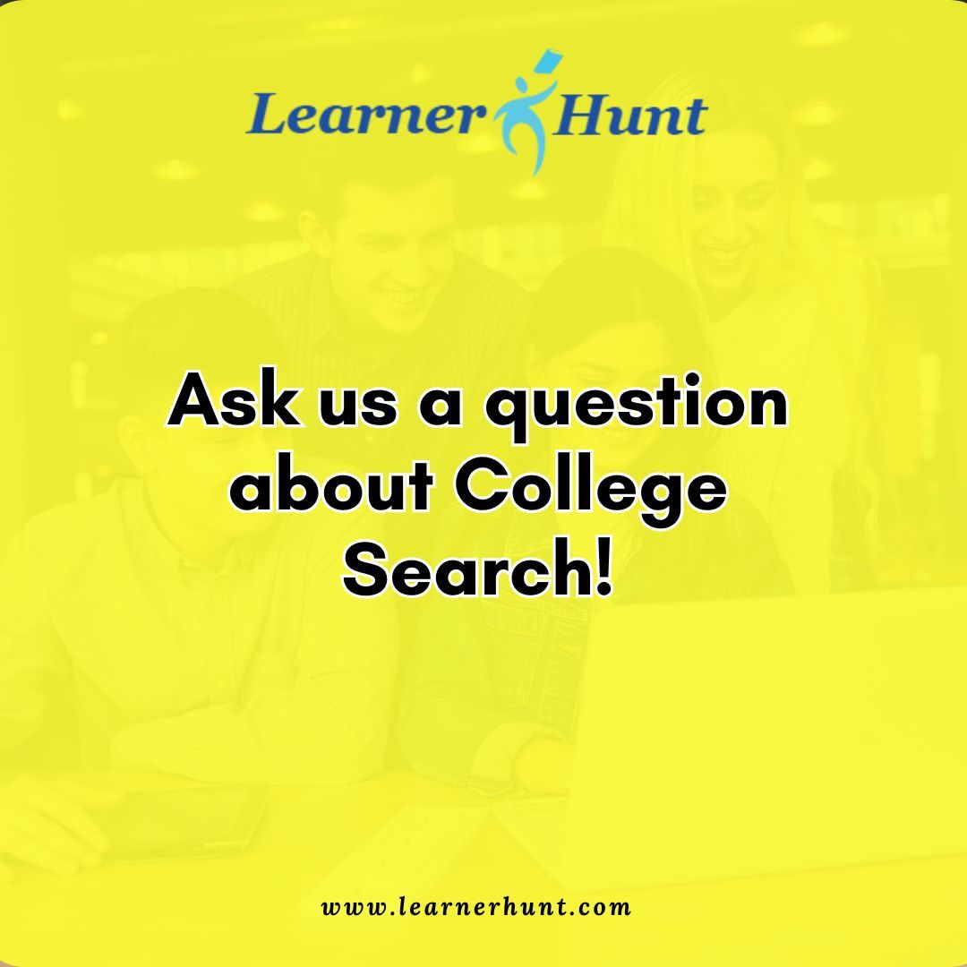 Unsure where to start your college journey? Ask us anything about finding the right fit, application tips, financial aid, and more.

#AskUs #CollegeSearch #CollegeAdmissions #college #education #collegelife #instagood #students #dreamcollege #HigherEducation #Learnerhunt