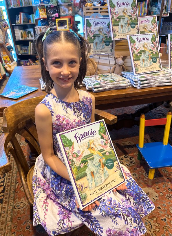 Join me for morning tea & cakes at Tulloch Lodge on Friday 26th April at 10.30am as we celebrate the launch of my daughter @KateWaterhouse7 enchanting new children's book, Gracie The Princess Pony 👑💕🐎   📧 RSVP to ecoleman@gaiwaterhouse.com.au by 12pm Tues 22nd April 📚