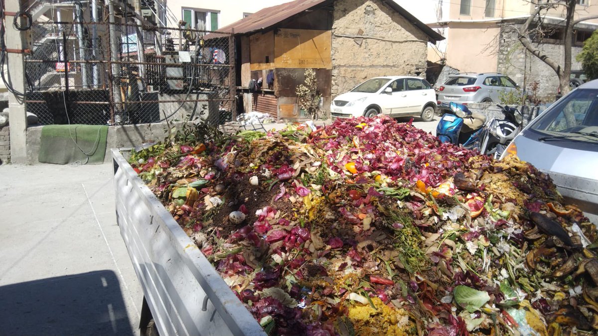 Approx 11 tonnes of solid waste is being segregated at the source in Manali everyday - it’s an effort of 1 year 2 months Final disposal is still a problem but MC is working to streamline it in next 6 months Sometimes education, awareness & infrastructure development doesn’t go