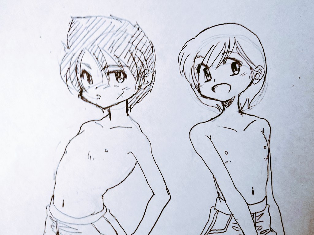 今日のお昼のお絵描き♪
少年色の旅日記
←ダイチ
→サトル 