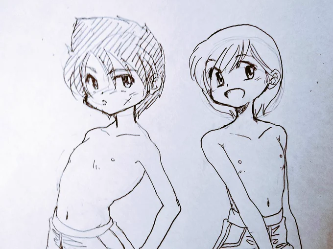 今日のお昼のお絵描き♪
少年色の旅日記
←ダイチ
→サトル 