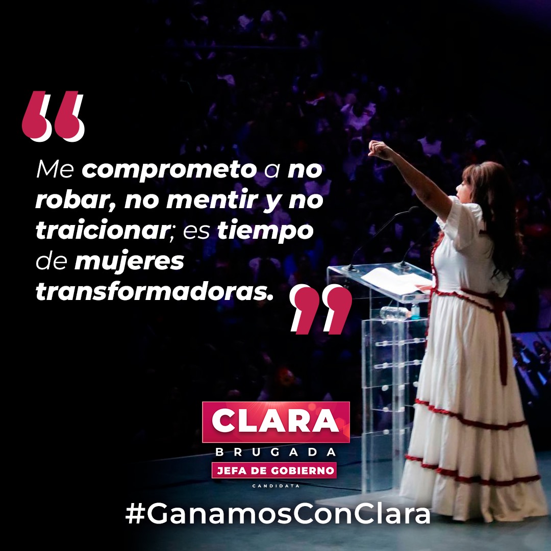 iran_marquez's tweet photo. Una Gran Mujer para una Gran Ciudad. 
#GanamosConClara
#ClaraJefaDeGobierno https://t.co/EznqPYbZ63