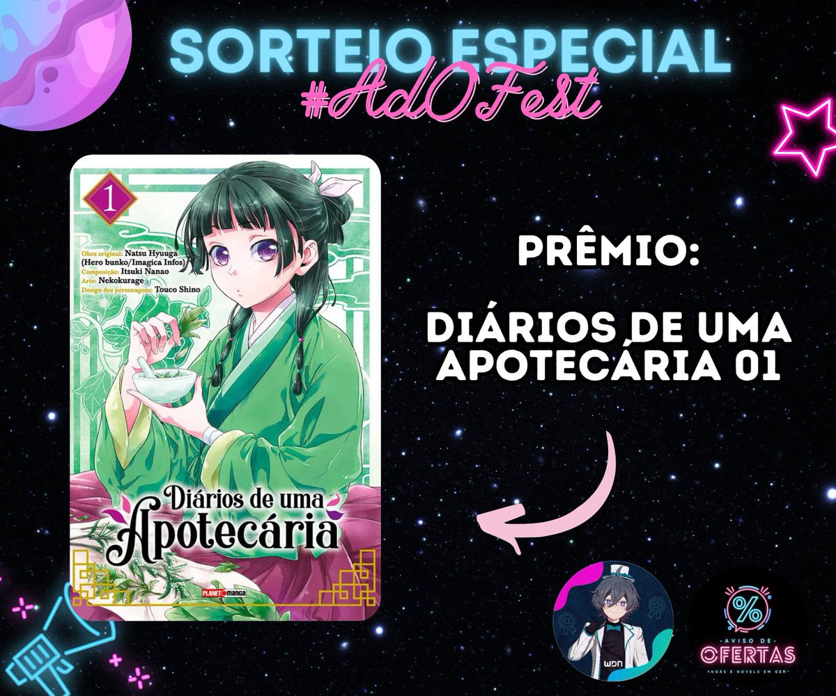 wdn_br's tweet photo. ⚡Sorteio Especial #AdOFest 

✅ Regras: Seguir: @AvisoDeOferta  E @wdn_br

- Dar RT e Like

📌Resultado hoje ás 17h30 https://t.co/v0IDuj64hI