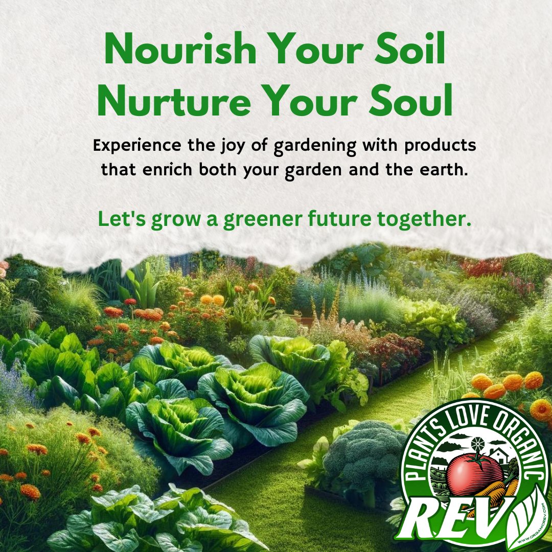 Every day is Earth Day at Organic REV! Our entire lineup of sustainable gardening products boost plant health, enrich the soil and eliminate synthetic fertilizers.

Celebrate the earth all year!  OrganicREV.com
#earthdayeveryday #organicgardening #urbangardening