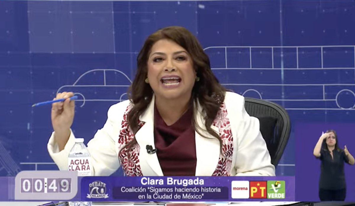 nmas's tweet photo. #2doDebateCDMX | Brugada señaló que Cártel Inmobiliario sigue creciendo en la Benito Juárez. #EleccionesMx2024 #DebateChilango
Sigue la cobertura en nuestro LiveBlog: https://t.co/yxN9MungXE https://t.co/2hlwbEgisG