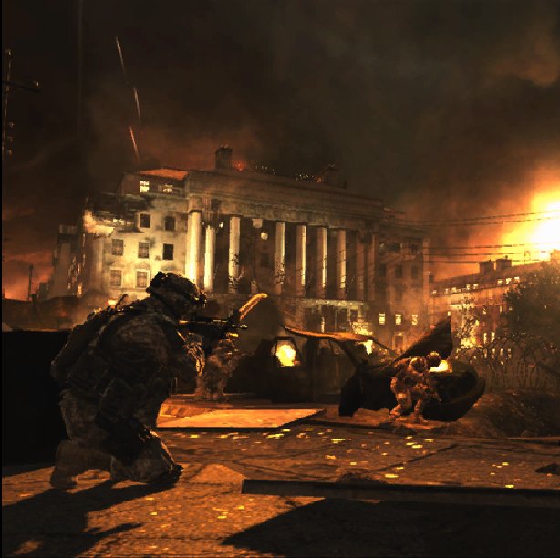 Hey, remember when COD had the most brutal portrayal of WWII ever shown in a video game and showed the White House burning in back to back releases?