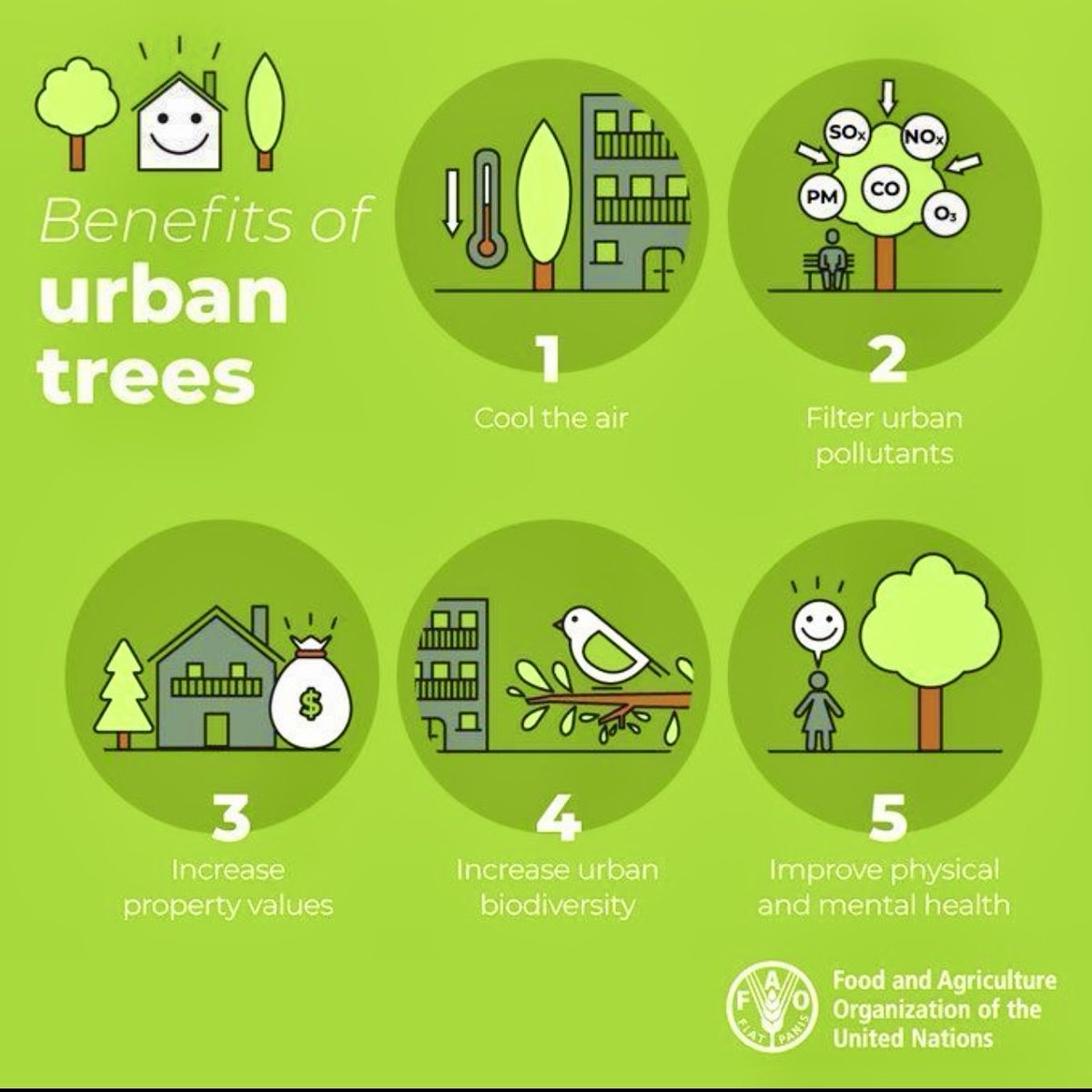🌳 Did you know #trees in cities can lower #stress and boost our #MentalHealth? 🌲 #Trees and #urban #forests can make our cities greener, healthier and happier places to live. Via @UNGeneva #EarthDay2024 #HappyEarthDay #SmartCities #GenerationRestoration @SpirosMargaris