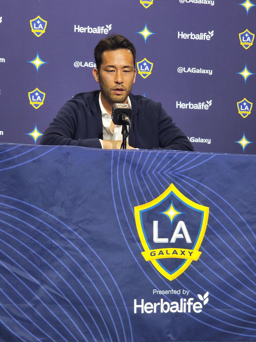 'We need to be much more mature in how we handle the game and in how we manage it, especially at 2-0 or 3-0.'  - Maya Yoshida on if the defense has improved since last year.
'90 | 4-3 | #LAvSJ | #MLS | #LAGalaxy | #Quakes74 | #CaliClasico
