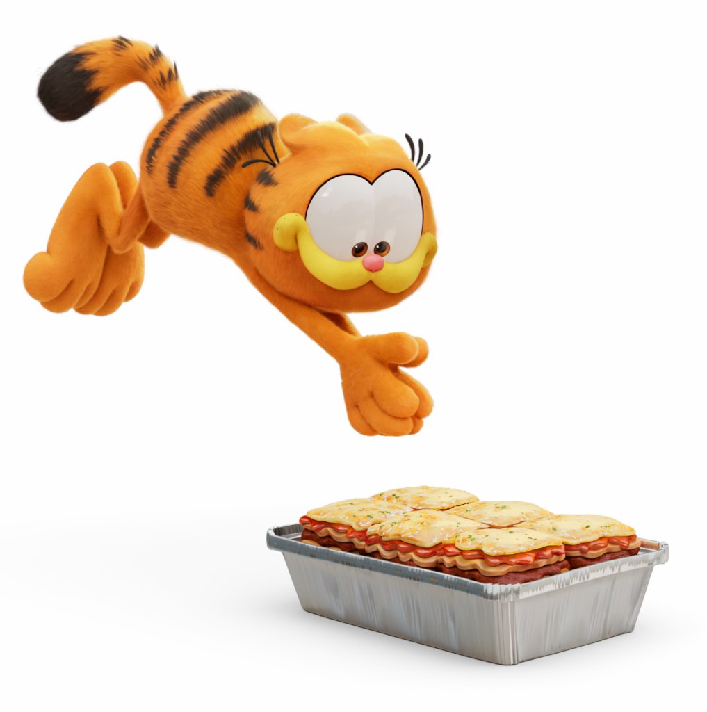 🚨EXCLUSIVE 🚨: Here's a Garfield PNG from 'The Garfield Movie'!