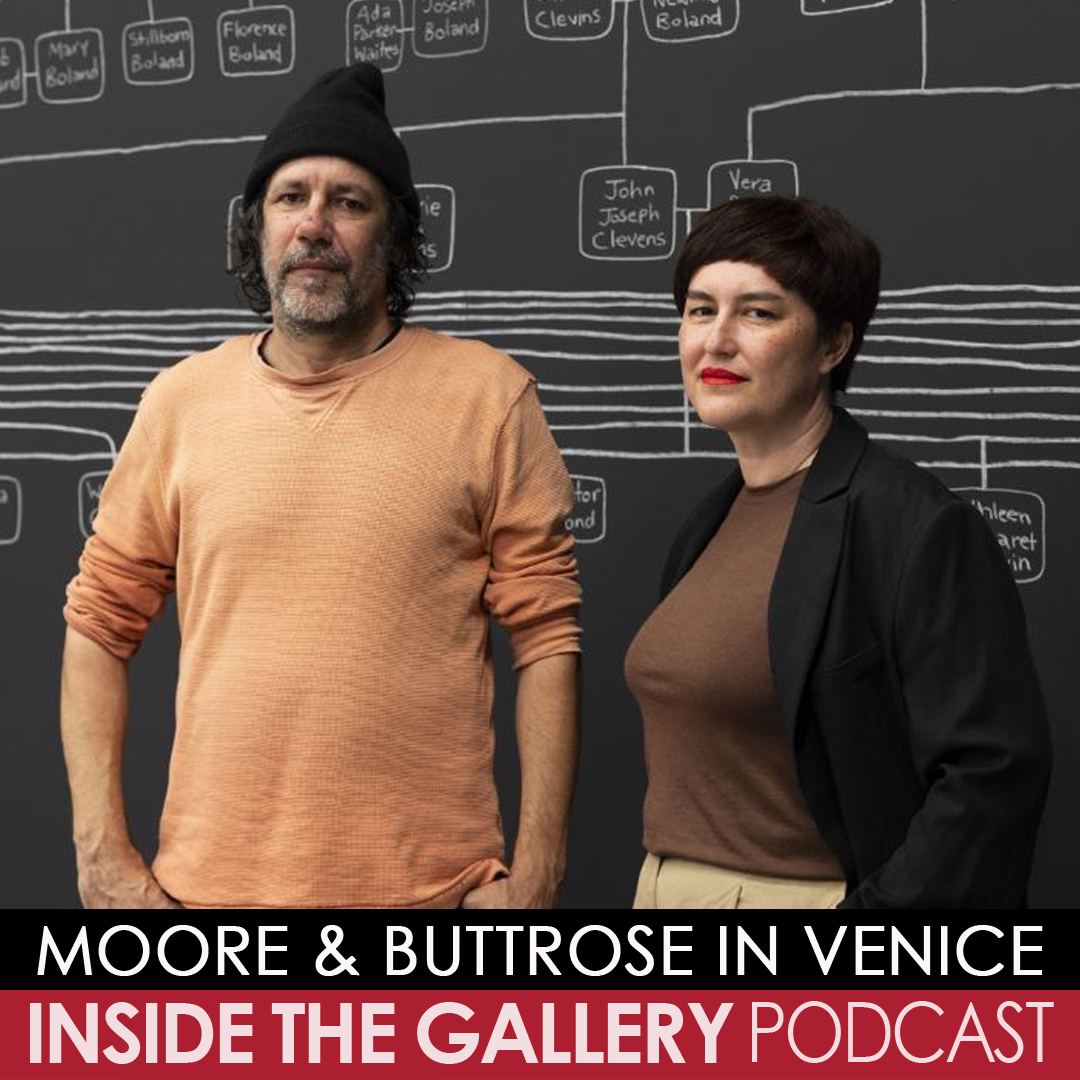 timstackpool's tweet image. This 'express edition' of my podcast features Archie Moore &amp;amp; Ellie Buttrose at the Venice Biennale, along with Franchesca Cubillo &amp;amp; Djon Mundine. Take a listen:
insidethegallery.com.au/e/inside-the-g…

#venicebiennale #goldenlion #archiemoore #australianart #internationalart #kithandkin