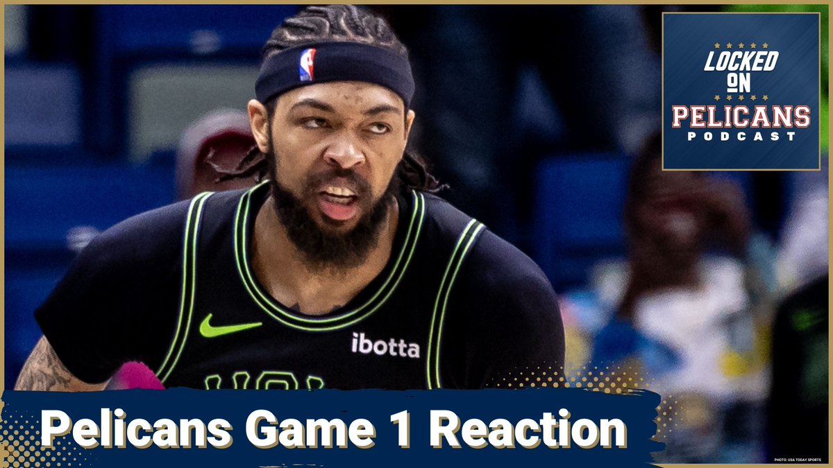 Don't forget LIVE reaction episode of Locked On Pelicans when the game ends youtube.com/watch?v=lx0eAL…