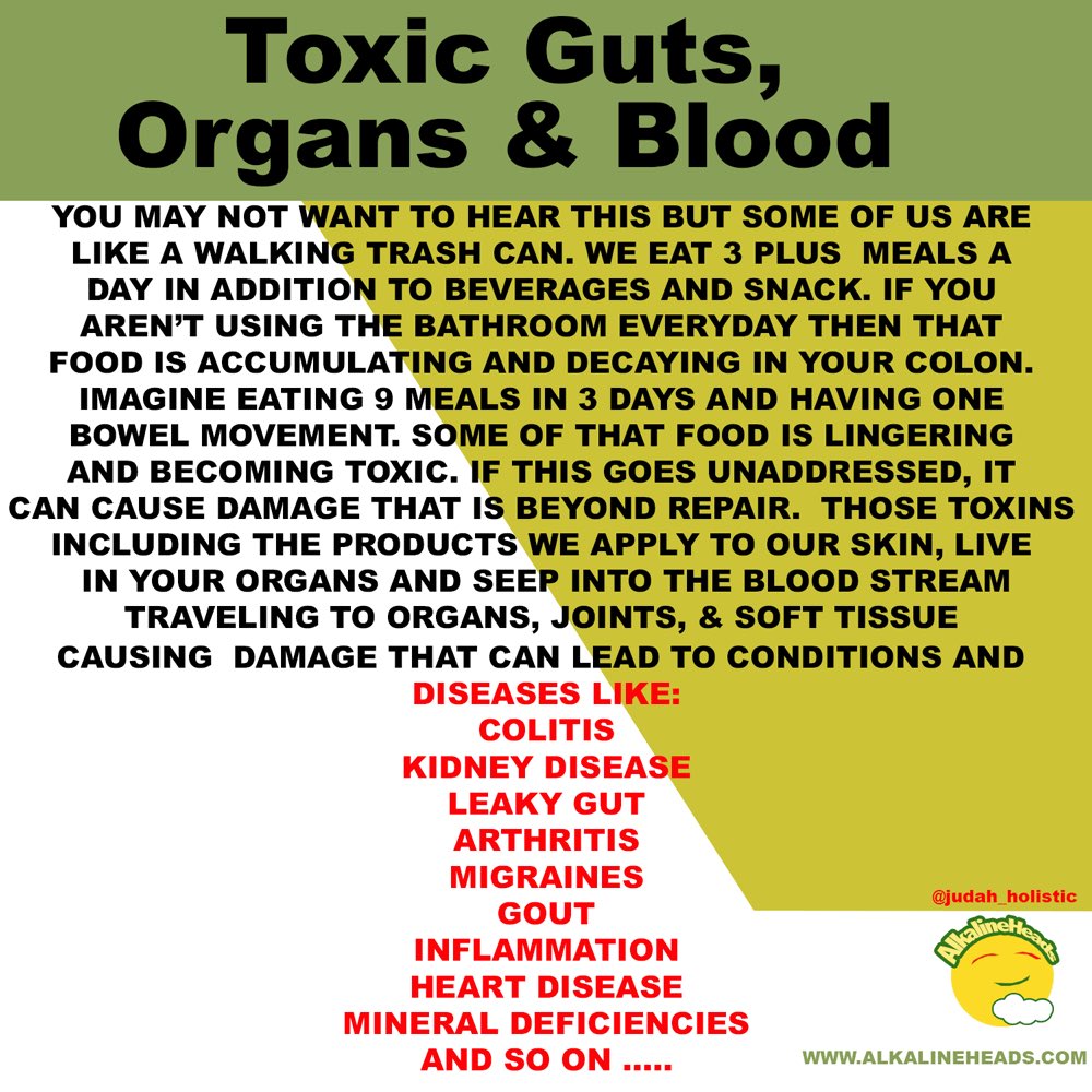 Are you #toxic ? #leakygut #gout