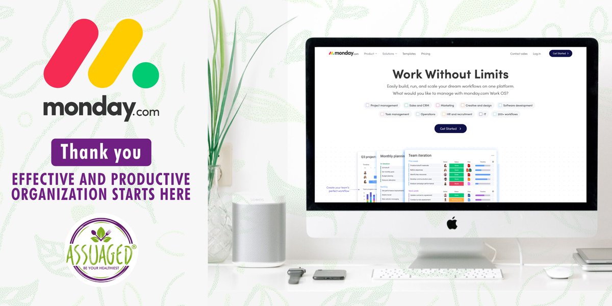 Assuaged can work without limits with hubs.li/Q02snpFM0. In just one #platform, our team of students at Assuaged can easily build, run, and scale our #workflow. 🌐💻 hubs.li/Q02snwZF0

#mondaydotcom #projectmanagement #teammanagement #assuaged #studentinterns