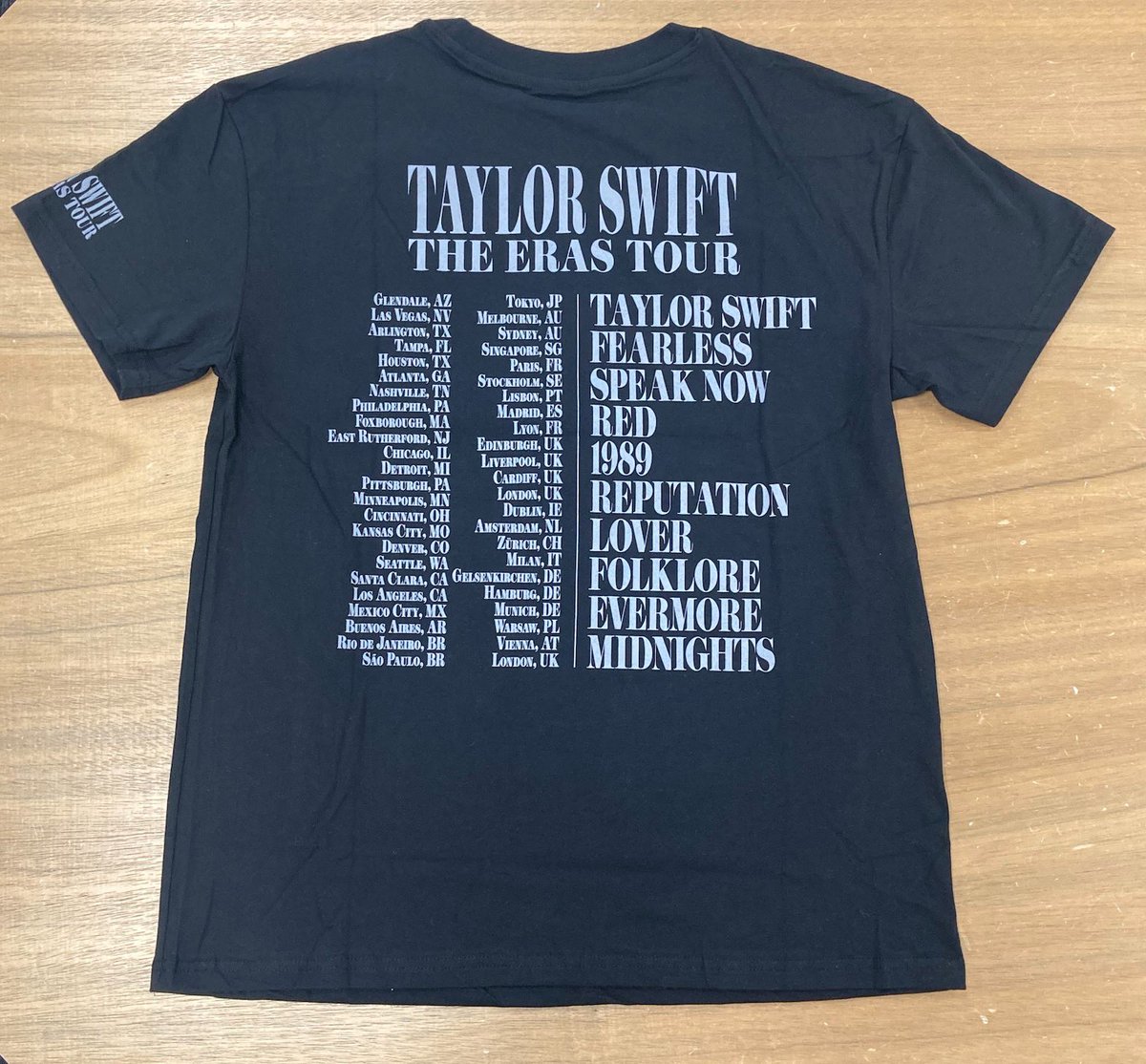 ／
フォロー＆リポストで
#テイラー・スウィフト 
THE ERAS TOUR 公式Tシャツを2名様にプレゼント🎁
＼

▼応募方法
①<a href="/recorrer_jfn/">レコレール</a>をフォロー
②この投稿をリポスト

⚠️締切は4/22(月)23時59分まで！

#レコレール #フォロリポ