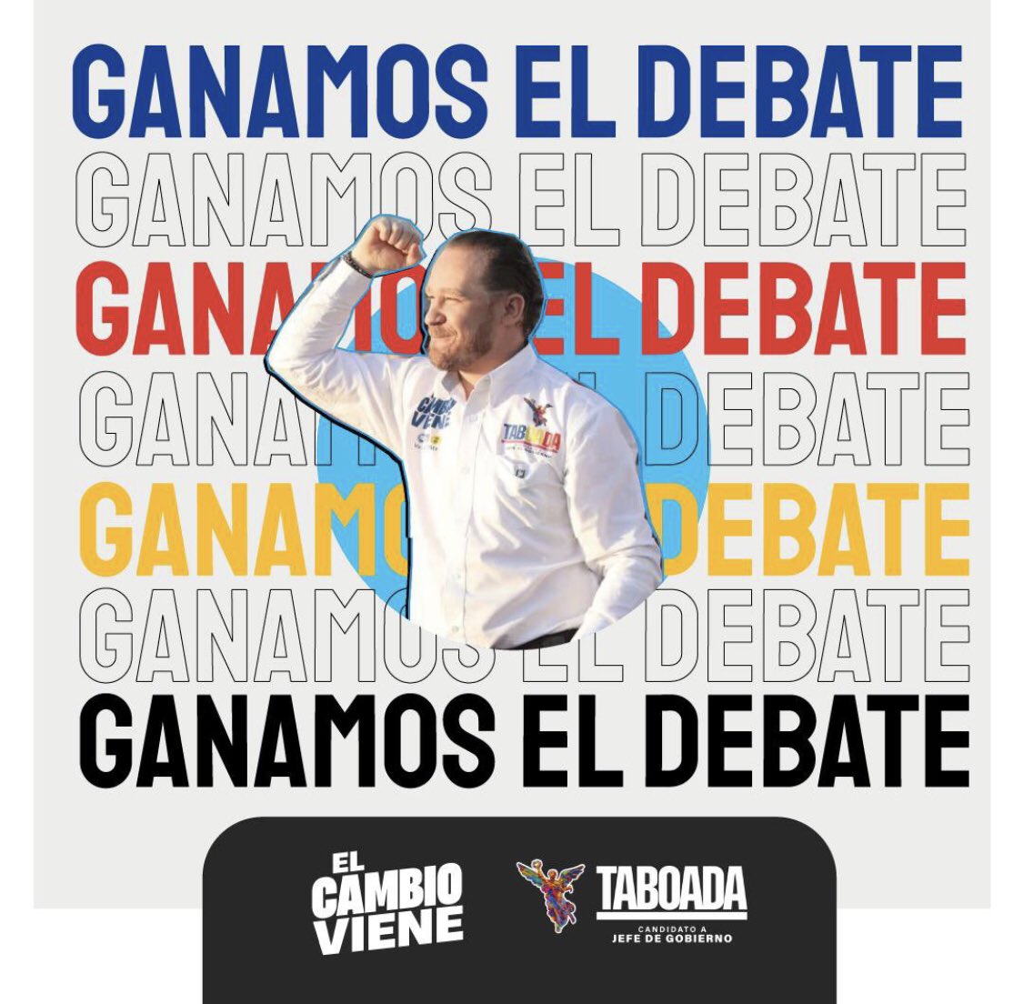 Una vez más <a href="/STaboadaMx/">Santiago Taboada</a> ganó el debate. 
Y con él, ganó la ciudadanía.