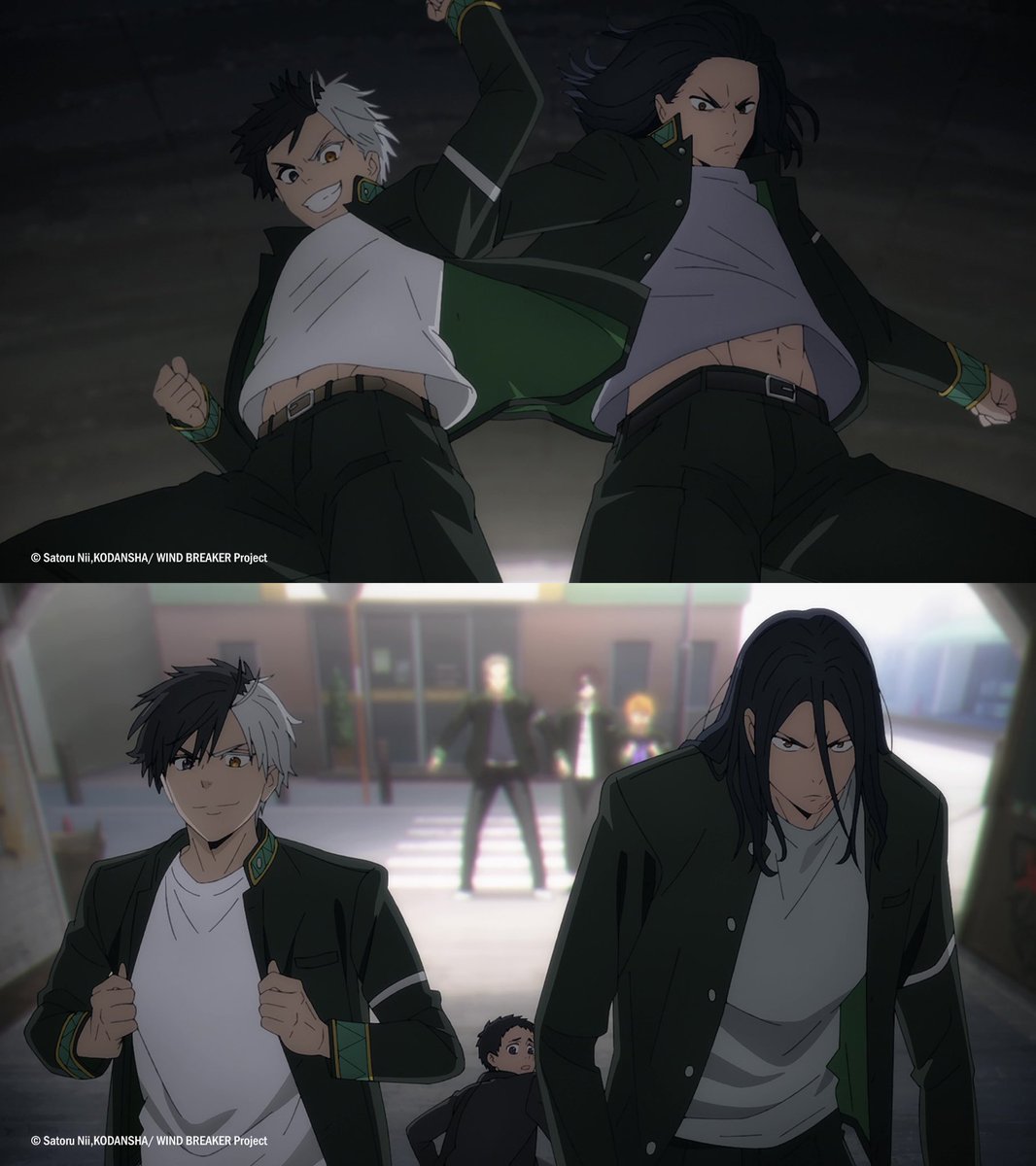 animetv_jp's tweet photo. Best duo 🤜🤛 

— Watch WIND BREAKER on Crunchyroll! https://t.co/razLw6sN4U