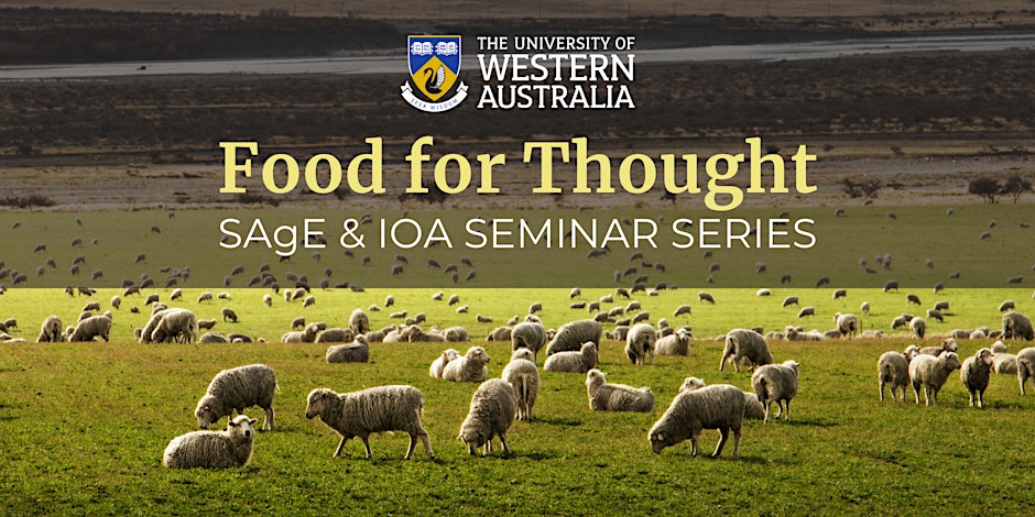 Food for Thought: How animal welfare shapes Australian animal production

24 Apr, 4.30pm
👉 tinyurl.com/yd9949k4

Expert panellists will talk about the live export trade, livestock welfare, thermal physiology & novel methods of animal monitoring.

#uwaresearchimpactseries