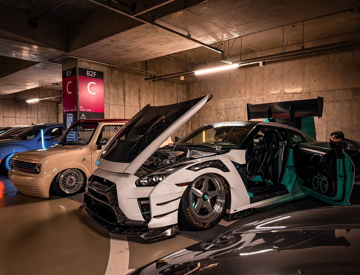 tokyo is so random. I found a tokyo drift-ish meetup on a Sunday 🥺