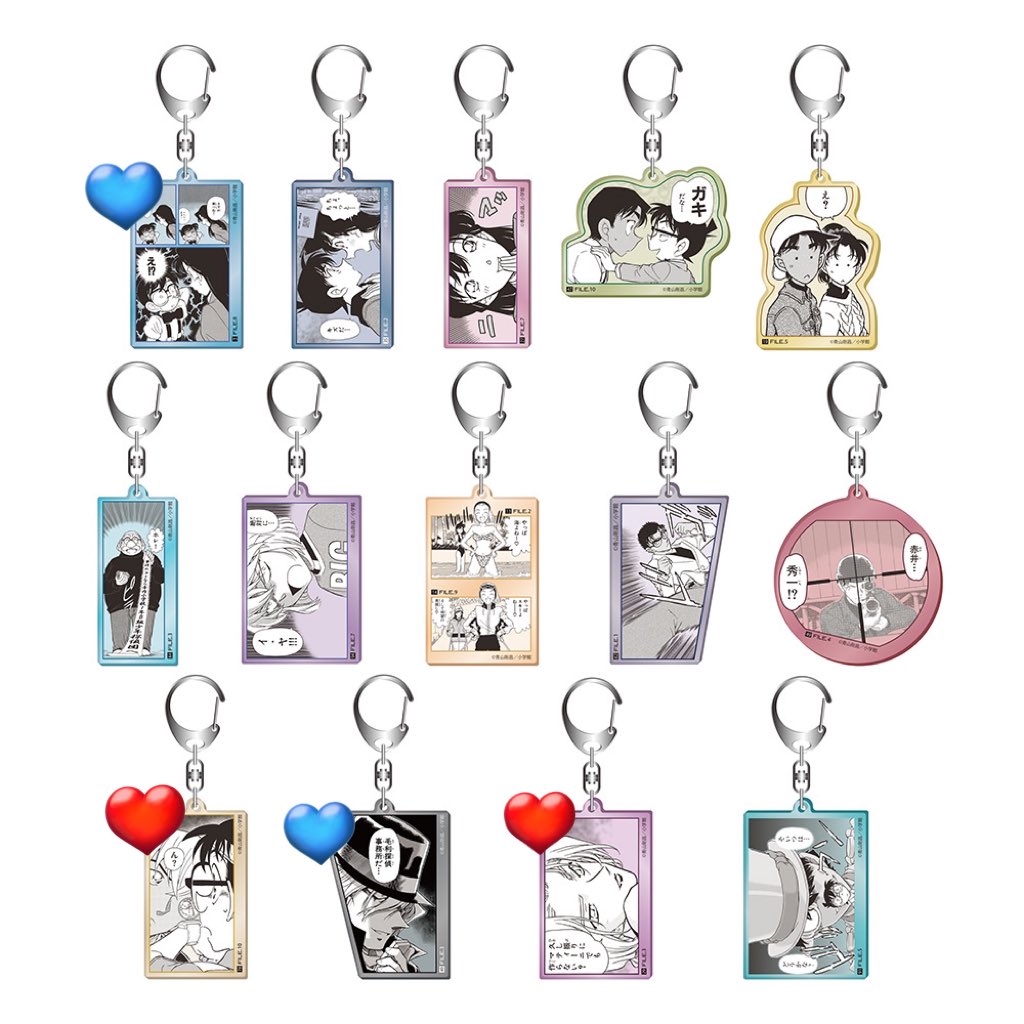 連載30周年記念 名探偵コナン展 ランダムアクリルキーホルダー 交換 譲渡

【譲】💙（蘭&amp;コナン、ジン）
【求】❤️（安室透&gt;&gt;ベルモット）

ベルモット単体交換不可
安室透決まり次第ベルモット単体交換可
郵送交換希望
検索からでも気軽にお声がけください