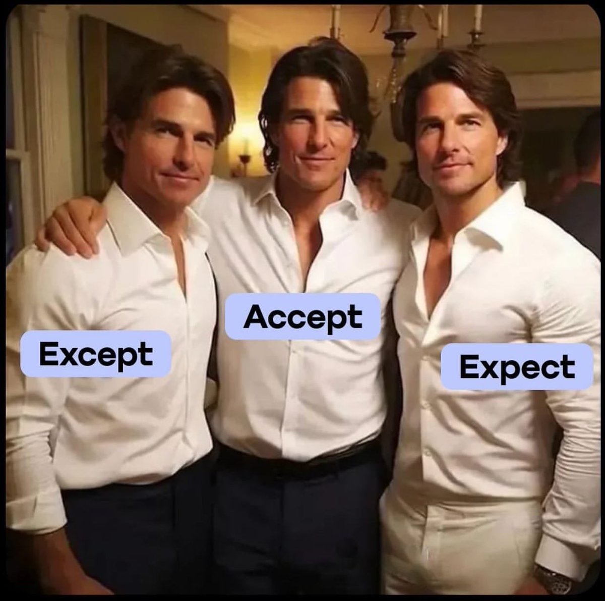 rajib14's tweet image. #English is a funny language - as mentioned by #ArjunSingh in #NamakHalaal
#Meme #Jokes #TomCruise