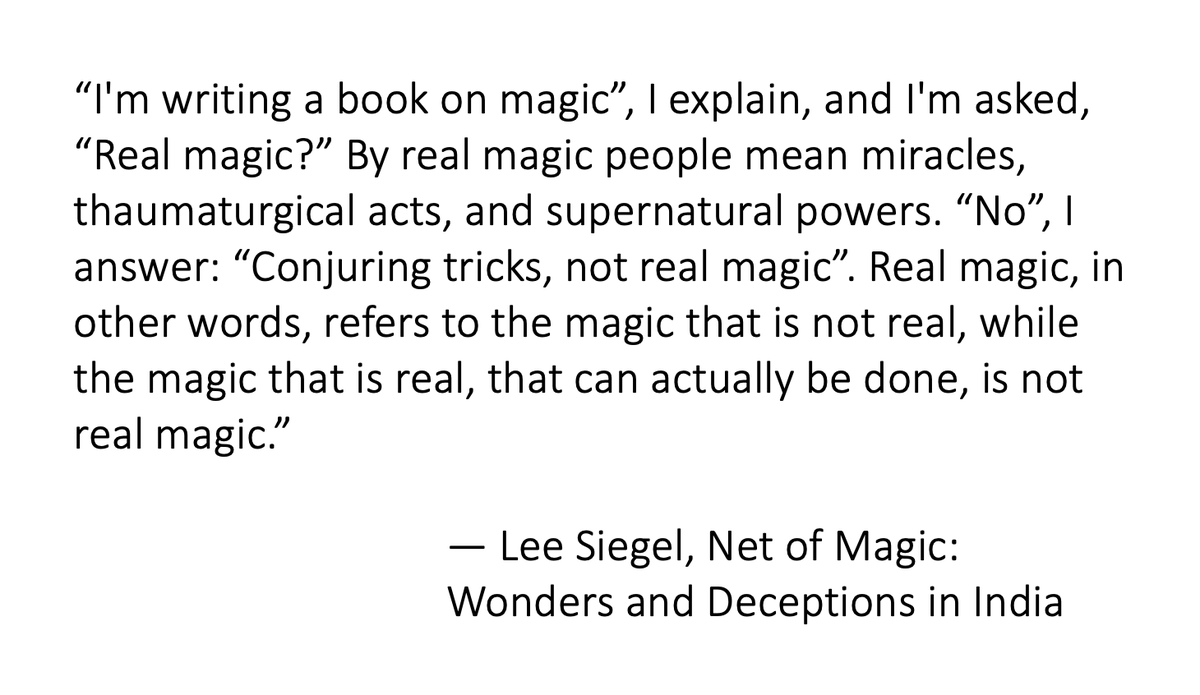 What is real magic? This was Daniel Dennett's favorite quote. He was always interested in exposing the real magic of consciousness (and free will, biological design, and creativity) for the large bag of tricks that it actually is.