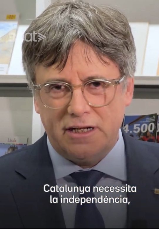 lopezbofill's tweet photo. La qüestió és que el MHP @KRLS és l’únic candidat que parla d’independència. Per això guanyarà les eleccions, i per això fa tanta por al règim. https://t.co/tAXEM2dgpm
