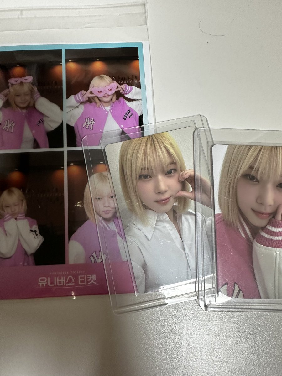 leeseo221dive's tweet photo. 유니스 유니버스티켓 코토코 일괄 9.0 양도

코토코 유니스 임서원 나나 엘리시아 젤리당카 진현주 오윤아 방윤하 제이라 네컷 컨셉 엠엘비 유티 배하람 배예람 장수아 https://t.co/dLeIYHkzlp