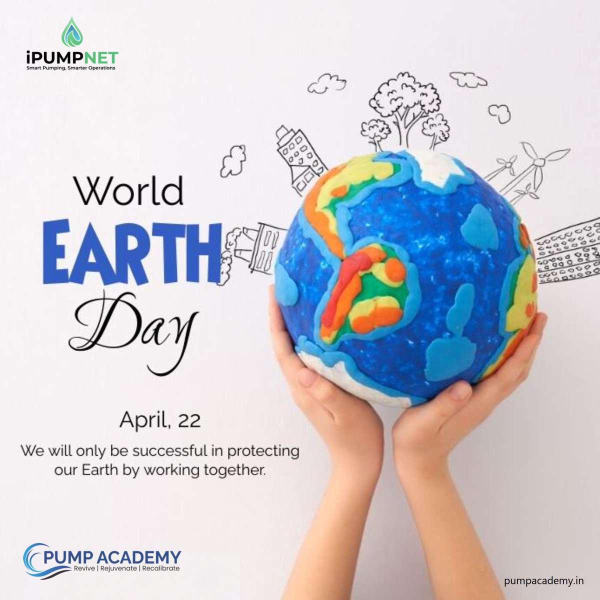 @PumpAcademy wishes on Earth Day: We help preserve planet by energy efficiency and reducing carbon emissions with advanced pump optimization solution, #iPUMPNET. #earthday #happyearthday #earthday2024 #earthday24 #earthdayeveryday #pumpacademy pumpacademy.in/ipumpnet
