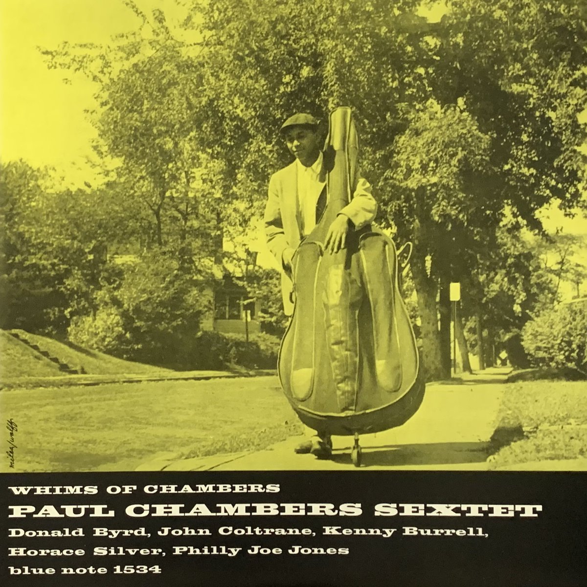 WHIMS OF CHAMBERS Paul Chambers Sextet Recorded Sept. 21, 1956