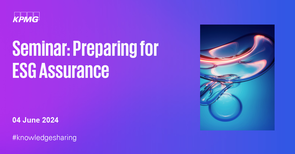 Join our 'Preparing for ESG Assurance' training that will focus on the #assurance of non-financial reports under the new Directive, the Corporate Sustainability Reporting Directive (#CSRD). To find out more and to register: bit.ly/4c8D9vA #KnowledgeSharing