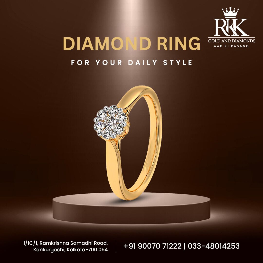 ' Elevate your everyday with timeless elegance! Our diamond ring adds a touch of sparkle to your daily style.  #RKKGoldandDiamonds #DailyGlam #TimelessElegance #DiamondRing #EverydayLuxury #AccessorizeInStyle'