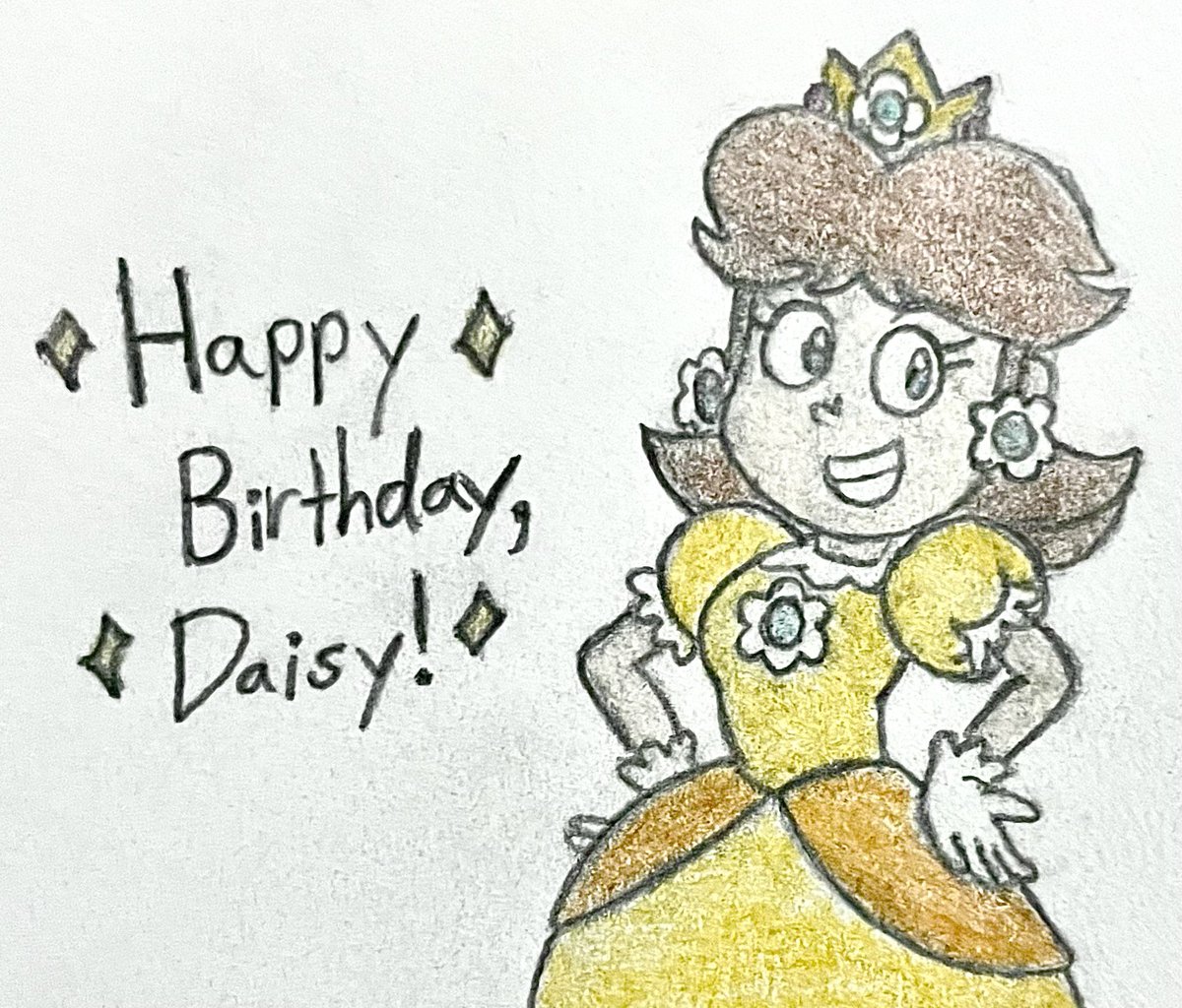 Happy birthday to Princess Daisy, who debuted in Super Mario Land on the Game Boy! 🥳 #PrincessDaisy #Daisy #SuperMarioLand #GameBoy #Nintendo #Birthday #Anniversary #Gift