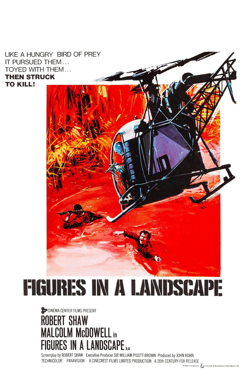 Good convo about To the Wonder, btw. My least favorite film we've yet covered, but everyone got something out of it & had a lot to say! Next weekend we're taking a break, but for the 1st Sunday of May I've picked Joseph Losey's existential action flick Figures in a Landscape 🚁