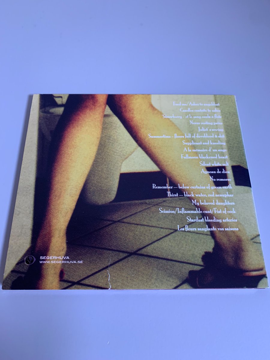 HedorahTribe's tweet photo. Blod - My Beloved Daughters 

Segerhuva - SEGER 6 

#Blod 
#Industrial #Experimental 
#Noise #harshnoise 
#IndustrialNoise 
#ハーシュノイズ #Electronic https://t.co/ahUEroozA2