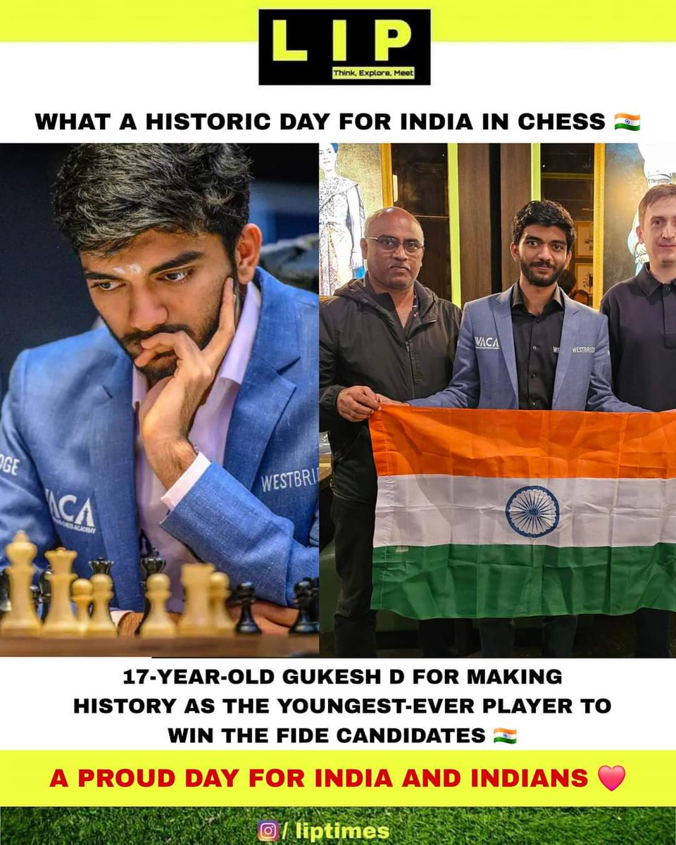 Indian players to win FIDE Candidates 🇮🇳 

#chessmaster