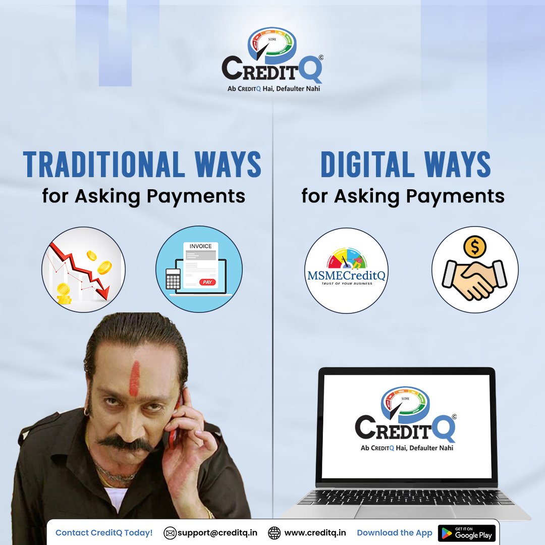 Creditq6's tweet photo. With CreditQ, take your journey to Success to a whole level digitally!
.
Join @creditq.in Today!
.
Login on- https://t.co/N3ArDzclg6
.
#creditq #creditmanagement #benfitstomsme #businesscreditmanagement #creditinformationreport #easysettlement #businessdefaulter #businessgrowth https://t.co/aw9yR9axln