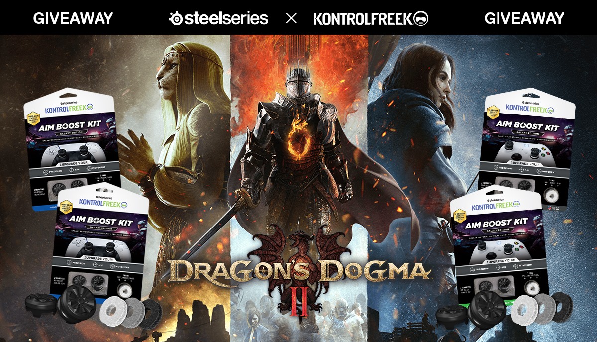 🎮 @KontrolFreek giveaway 🎮 We have 1x Xbox & 1x PlayStation prize pack including Dragon's Dogma 2 AND a KontrolFreek Aim Boost Kit Galaxy Edition! To enter ⤵️ 💬 Reply with your fave dragon in gaming & why + Xbox or PlayStation 🧡 Like this post ☑️ Follow us (ANZ only!)