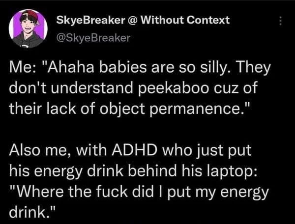 ADHDForReal's tweet photo. https://t.co/7fzu3OjvjC