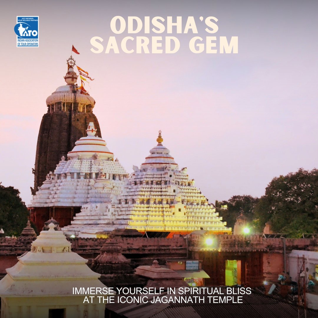 Step into a realm of spirituality and serenity at Jagannath Puri Temple, Odisha. 🙏✨ Witness the divine beauty and ancient traditions that have stood the test of time. #JagannathPuri #Odisha #Spirituality #DivineJourney #IncredibleIndia #tourismgoi #OdishaTourism