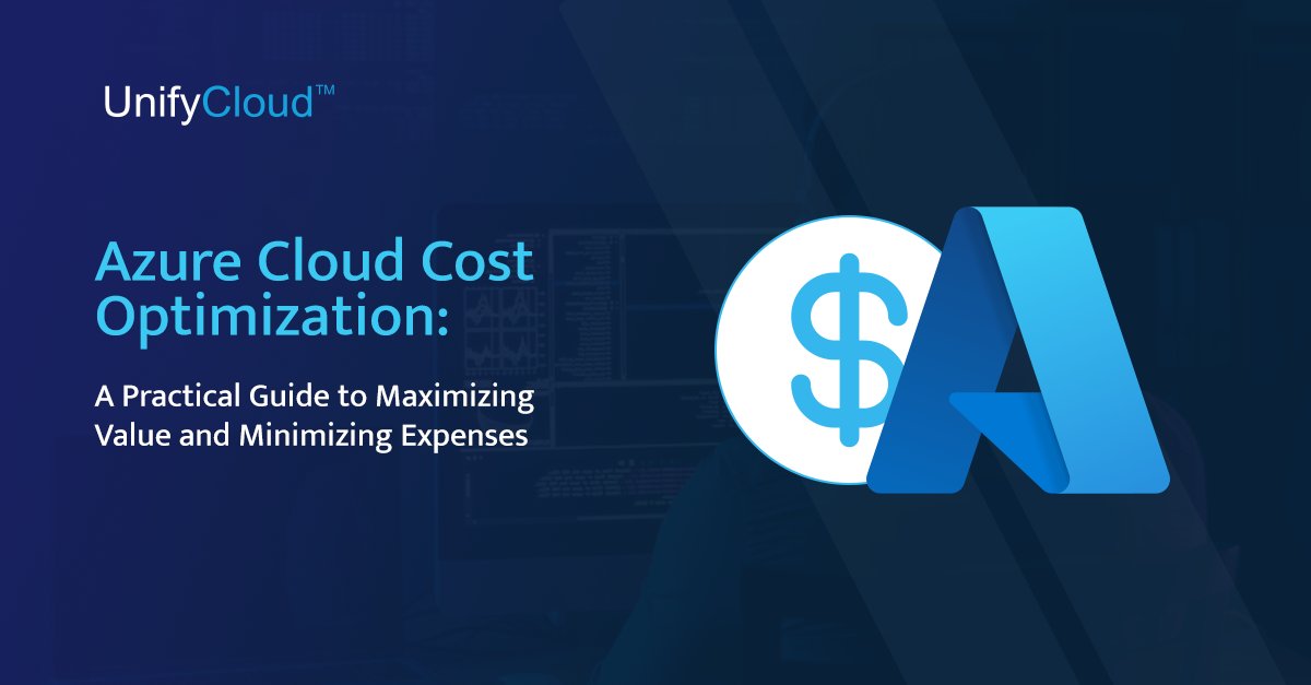 UnifyCloud can help you optimize your cloud cost and implementation strategies: linkedin.com/pulse/cloud-co…
#azure #cloudcomputing #azuremonitoring #billing #costmanagement #subscriptionmanagement #cloudoptimization @UnifyCloudLLC