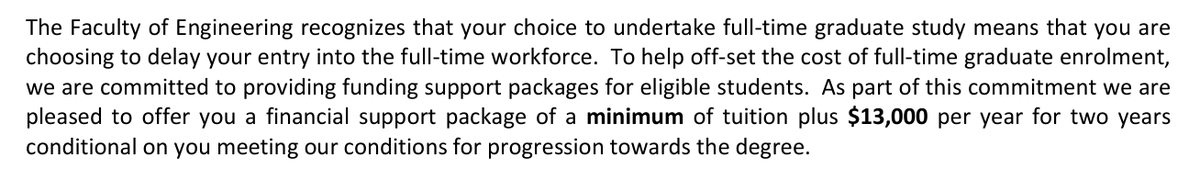 jessthespacer's tweet photo. @WesternU This was my offer letter for my 2021-2023 engineering Master's. Stating that you offer ~$30k in funding is incredibly misleading.

Many of my TA friends struggle to make ends meet. Should only the economically privileged be allowed to *survive* graduate school? https://t.co/EUJTde8gPv