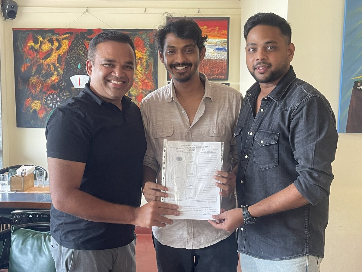 Huge thanks to my producer @PentelaSagar for gifting me a plot of land in Hyderabad even before watching #STARMOVIE :) Thankyou for your trust and love sir ❤️ let’s collaborate more ⭐️ P.S : when I called him to watch the movie , he said he wanna gift me before watching it ⭐️