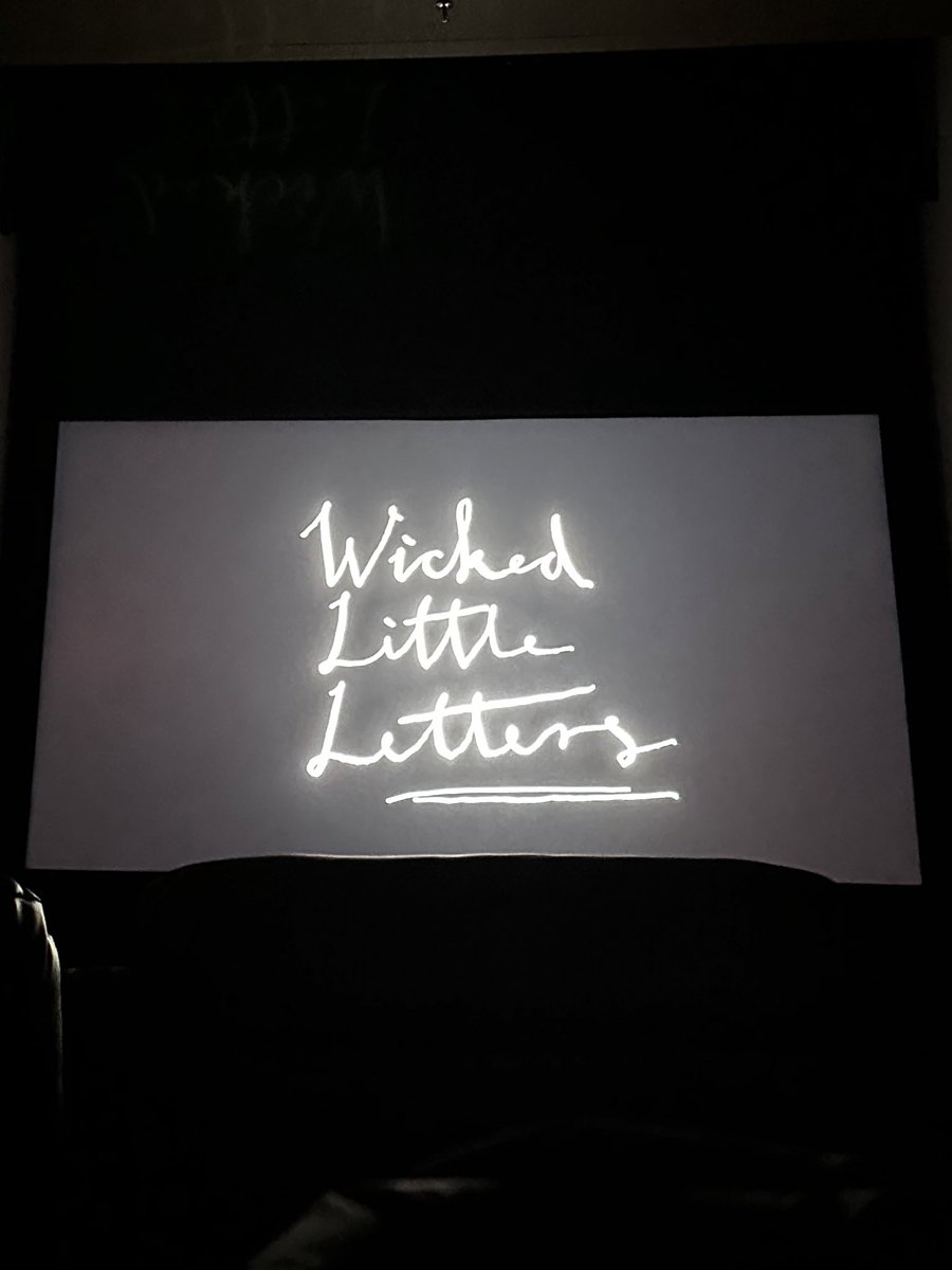 Queen #OliviaColman you never disappoint me. #WickedLittleLetters is quirky and hilarious ♥️