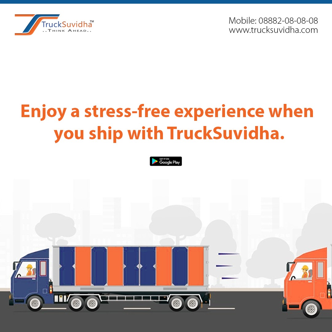 Enjoy peace of mind with Trucksuvidha Your trusted partner for stress-free shipping. Simplify logistics, ship with confidence. 

Download app link-shorturl.at/abdJT

#HassleFreeLogistics #OnTimeDelivery